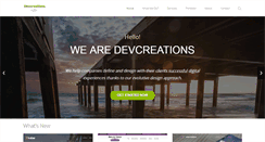 Desktop Screenshot of devcreations.com