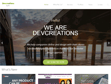 Tablet Screenshot of devcreations.com